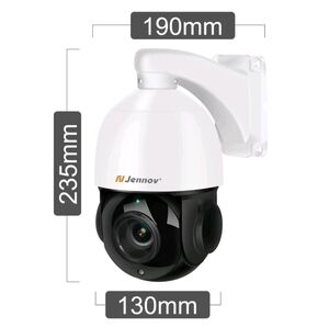 8MP 30X Zoom PoE Security Camera 4K PTZ Auto Tracking Outdoor 2-Way Audio Onvif